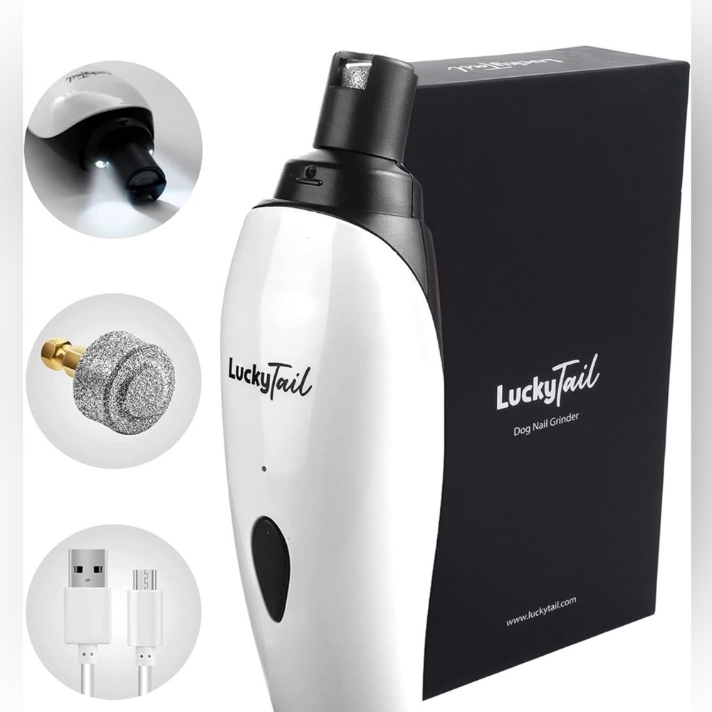 Lucky Tail Nail Grinder + extra grinder